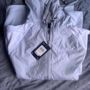 Mens Medium UA full zip hooded jacket